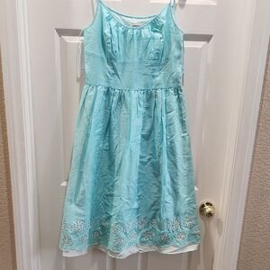 LOFT Light Blue Casual Dress